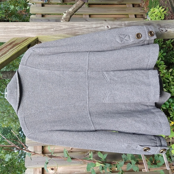 MARC BY MARC JACOBS MILITARY STYLE DOUBLE-BREASTED PEACOAT - Picture 2 of 9